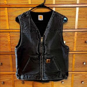 CARHARTT RELAXED FIT SHERPA LINED VEST